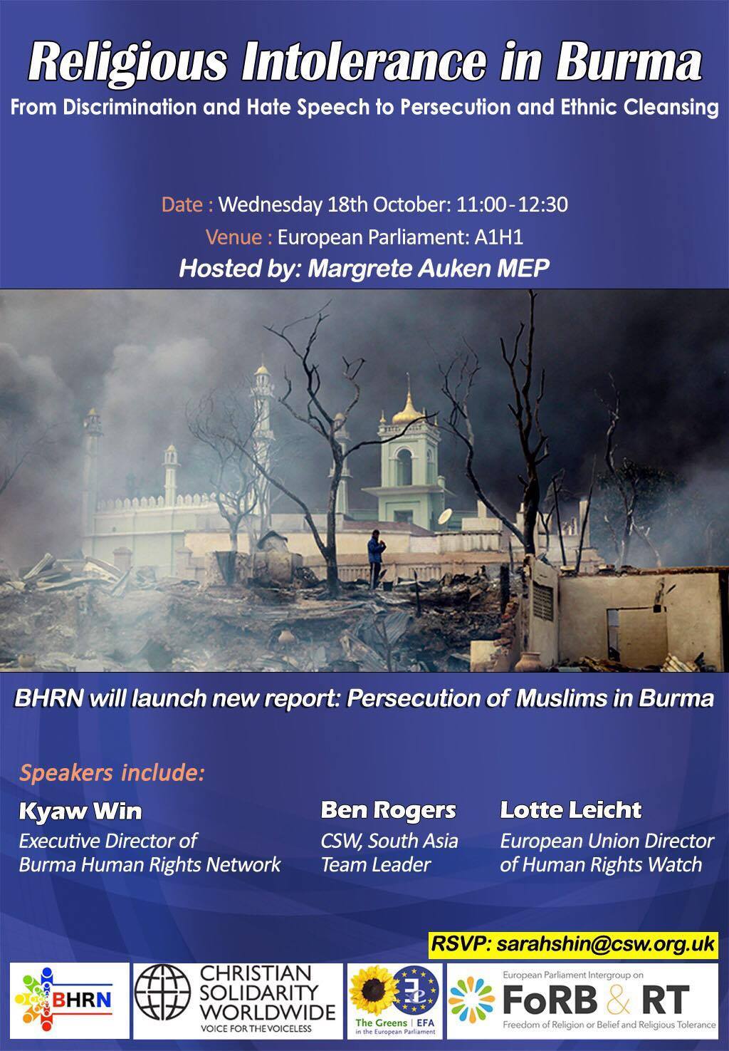 Religious Intolerance in Burma